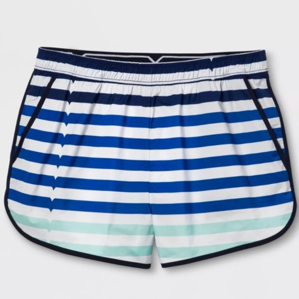NWT Hunter for Target Blue Striped Shorts